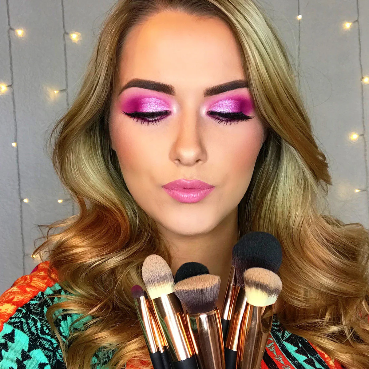 Professional 12-Piece Makeup Brush Set - Image 4