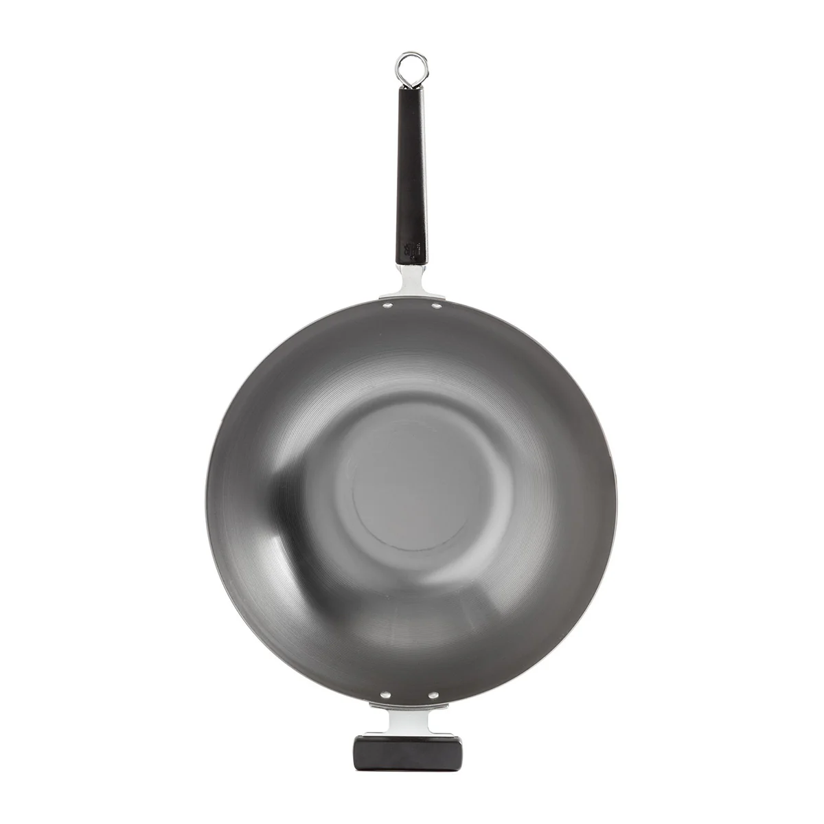 Professional 14-inch Carbon Steel Flat Bottom Wok - Image 11
