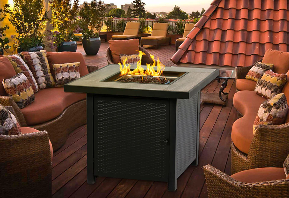 Propane Gas Fire Pit Table - Image 13