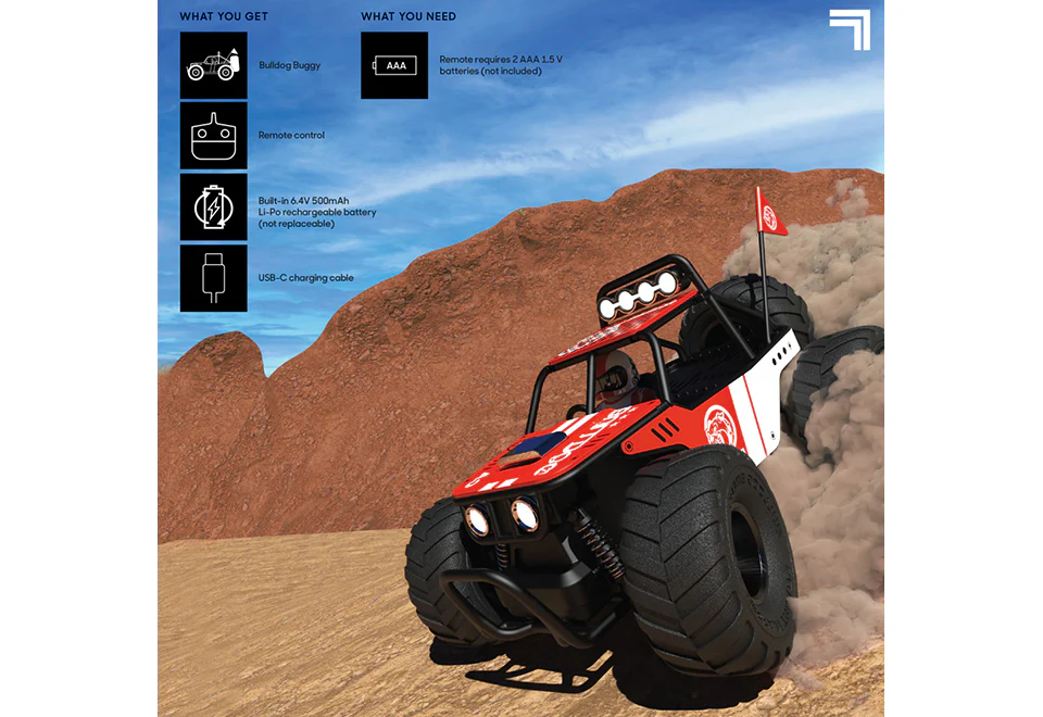 RC Bulldog Buggy by Sharper Image - Image 3
