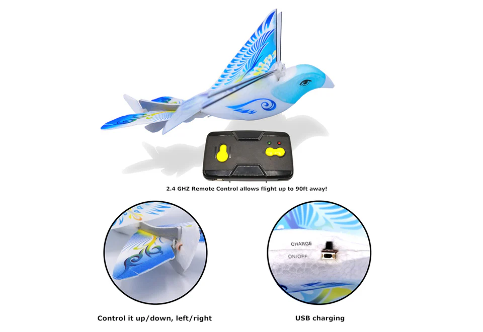 RC Flying Bird (Set of 2) - Image 4