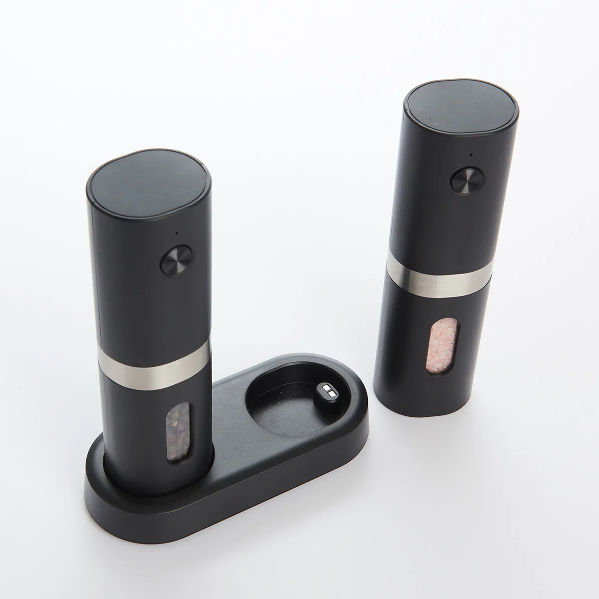 Rechargeable Salt and Pepper Mill Set by Sharper Image - Image 6