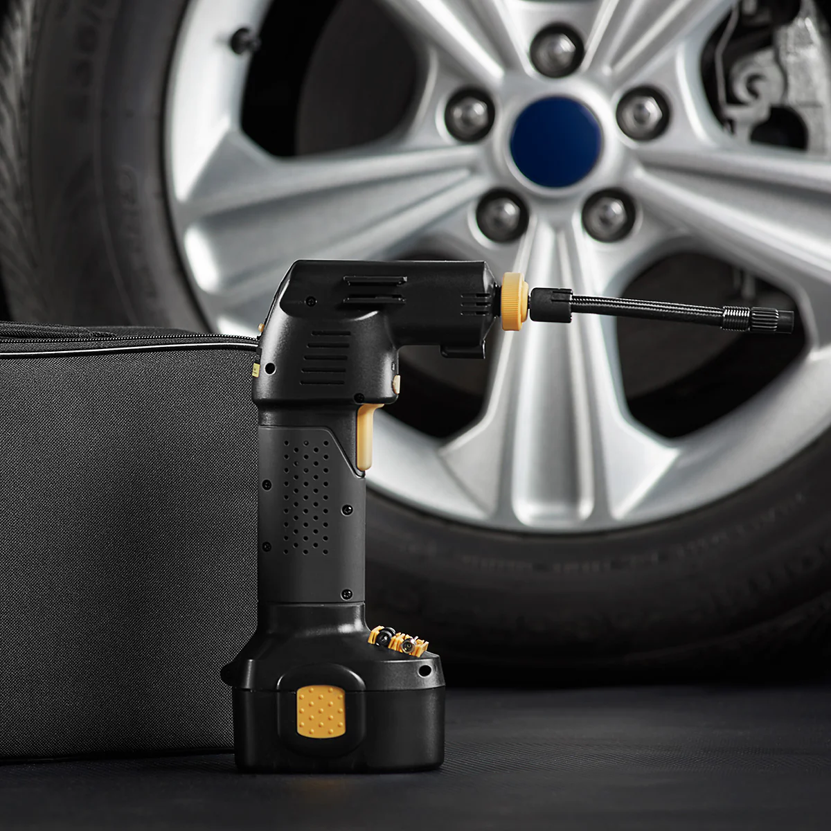 Rechargeable Tire Inflator by Sharper Image - Image 7