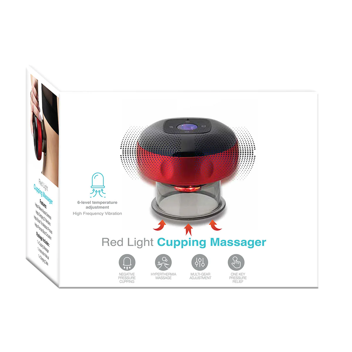 Red Light Electric Cupping Massager - Image 7