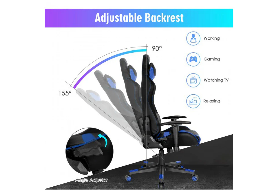 Remote  Adjustable Swivel Gaming Chair - Image 2
