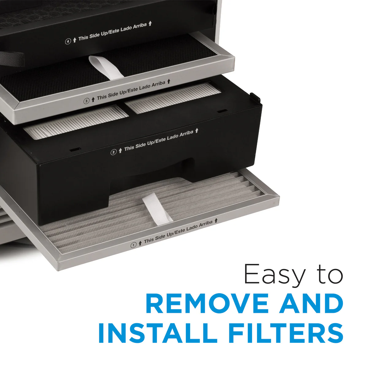 Replacement Filter for 2520 Sq. Ft. Electrostatic Precipitator HEPA Air Purifier - Image 2