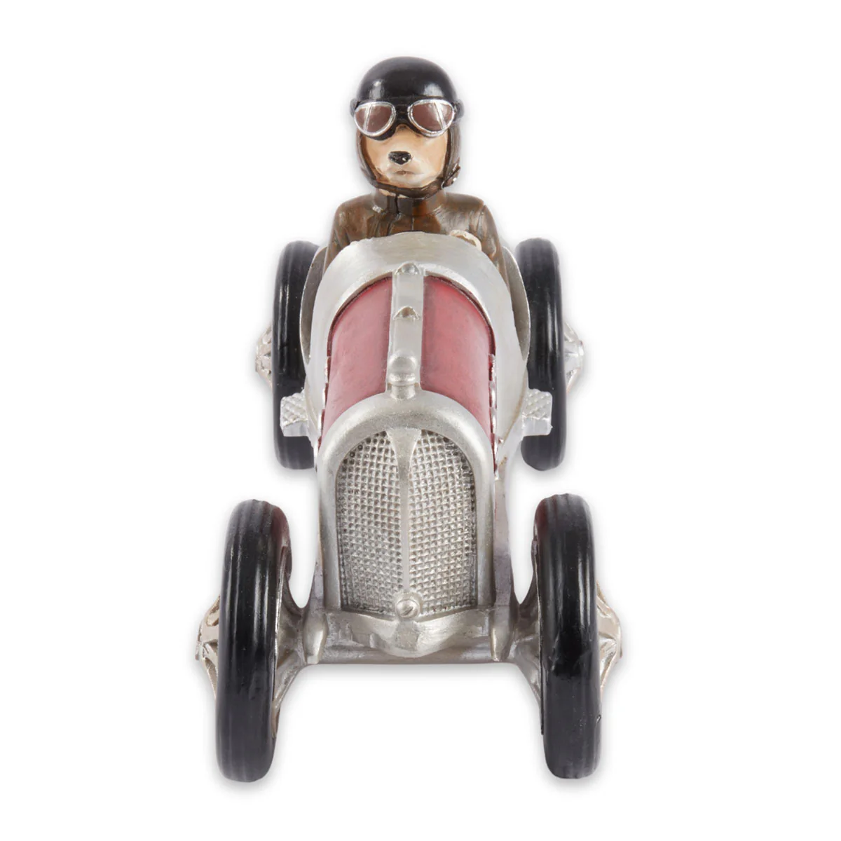 Resin Dog Driving Race Car Collectable - Image 3