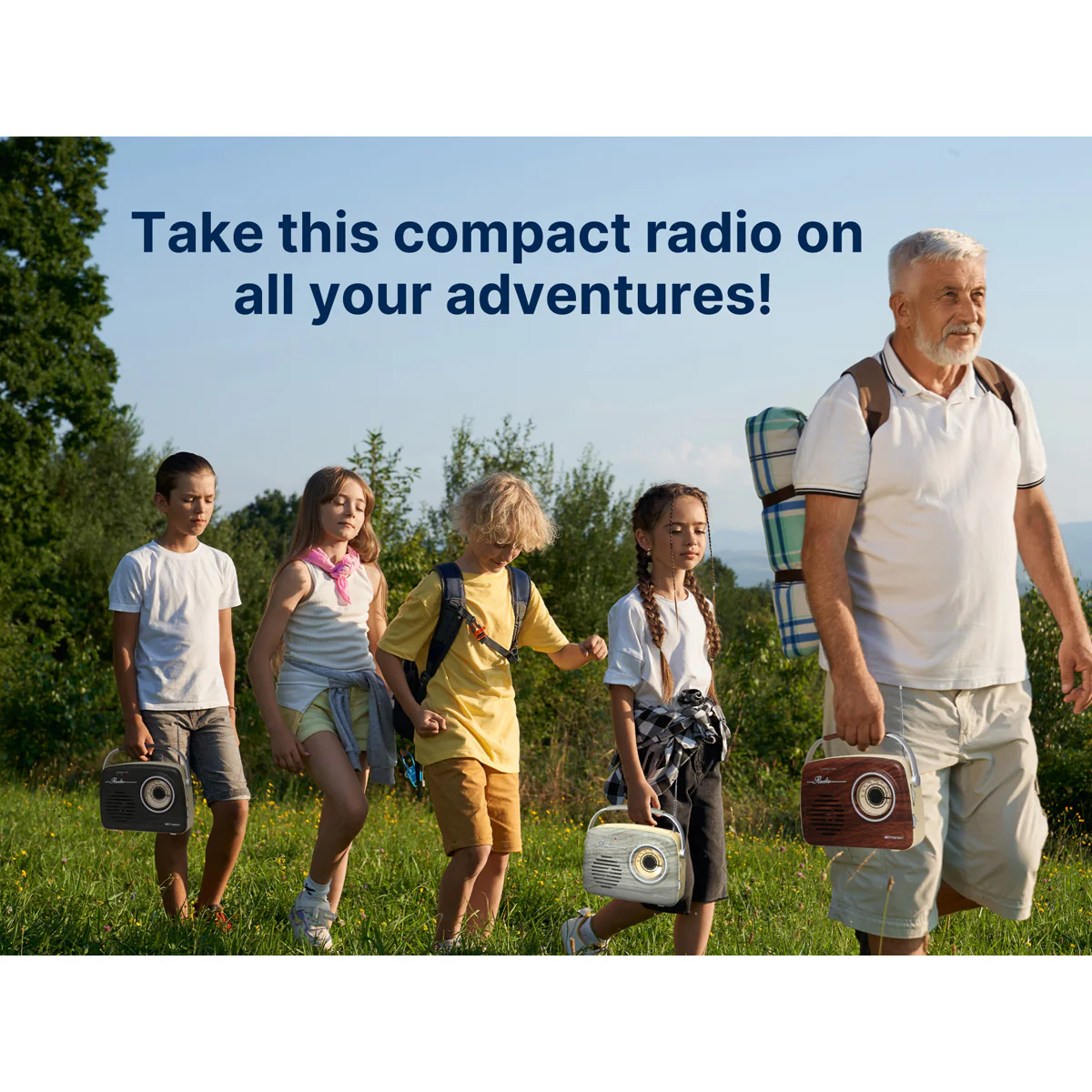 Retro AM/FM Radio with Bluetooth - Image 20