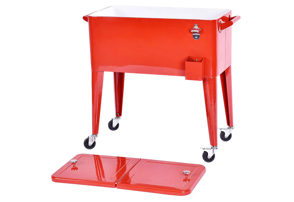 Retro Patio Cooler Cart - Image 18