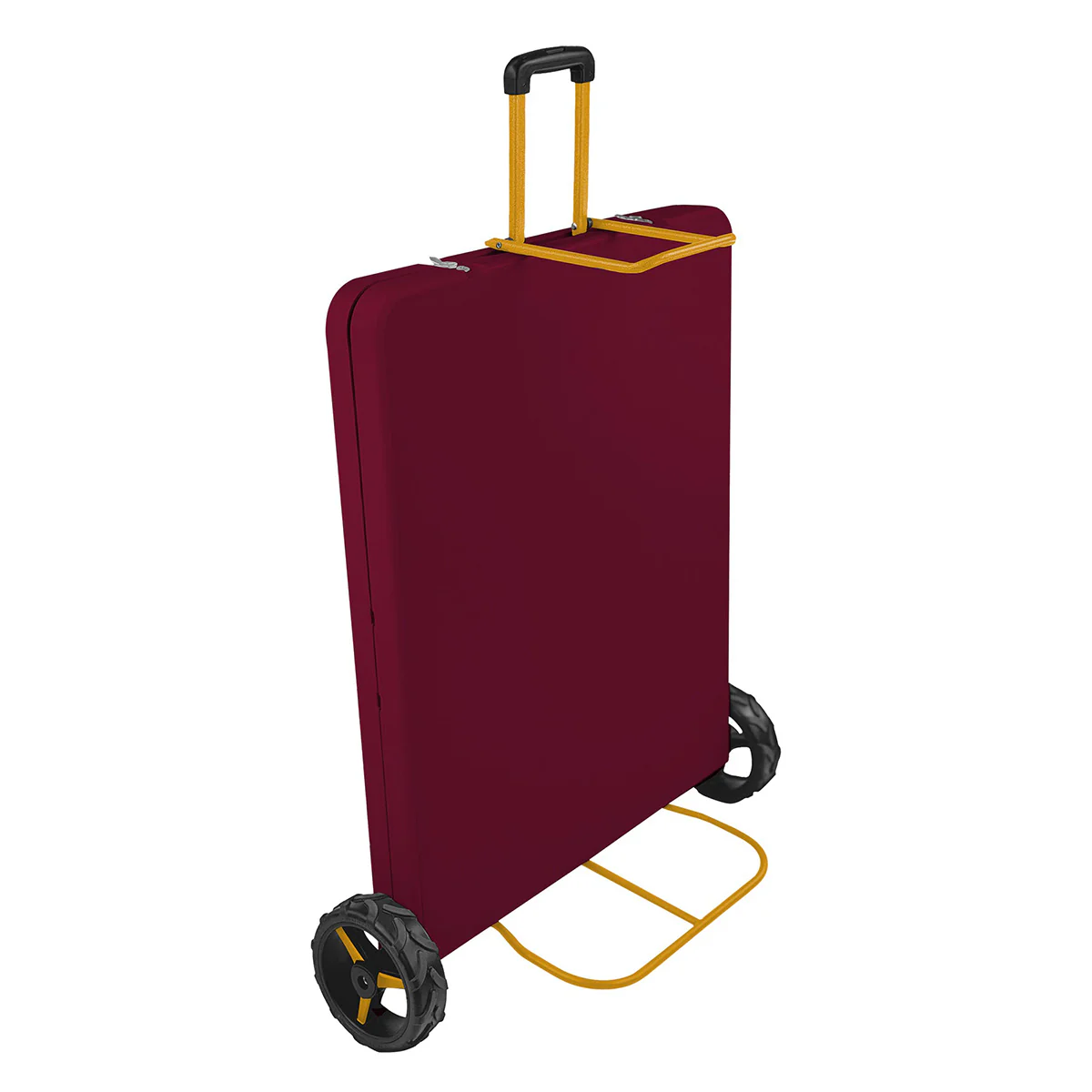 Rolling Table with 4 Folding Chairs Combo - Image 10