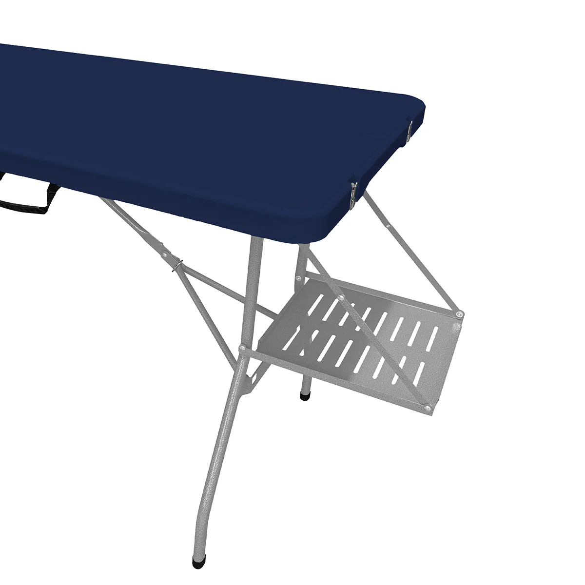 Rolling Table with 4 Folding Chairs Combo - Image 4