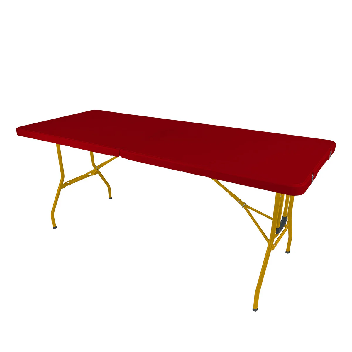 Rolling Table with 4 Folding Chairs Combo - Image 8