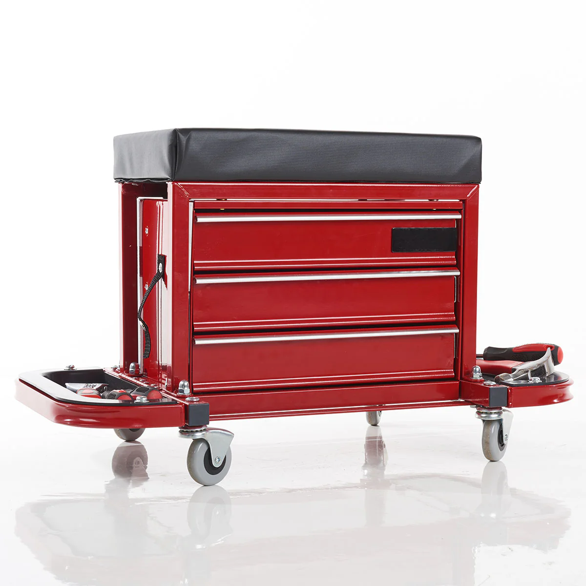 Rolling Toolbox Stool by Sharper Image - Image 6