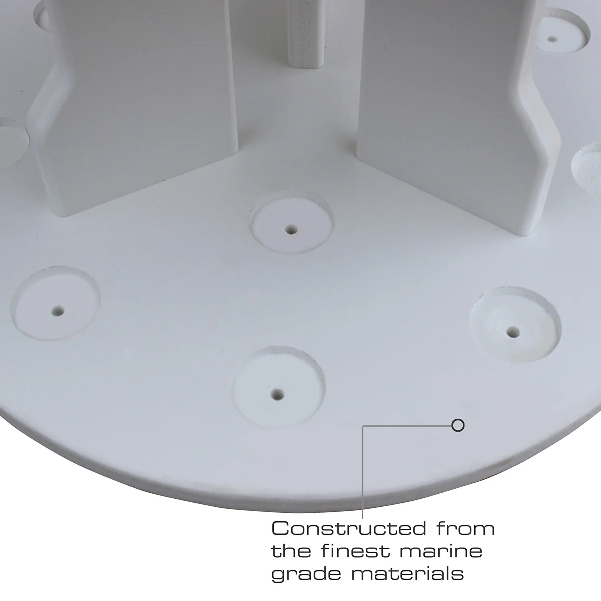 Round Spinning 12 Fishing Rod Rack - Image 3