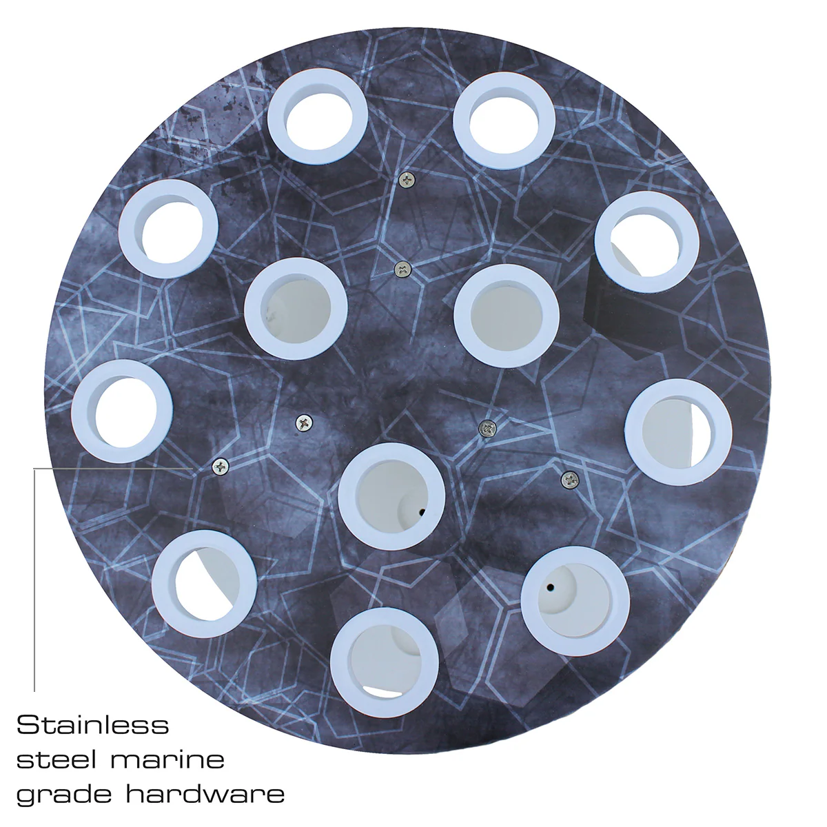 Round Spinning 12 Fishing Rod Rack - Image 5