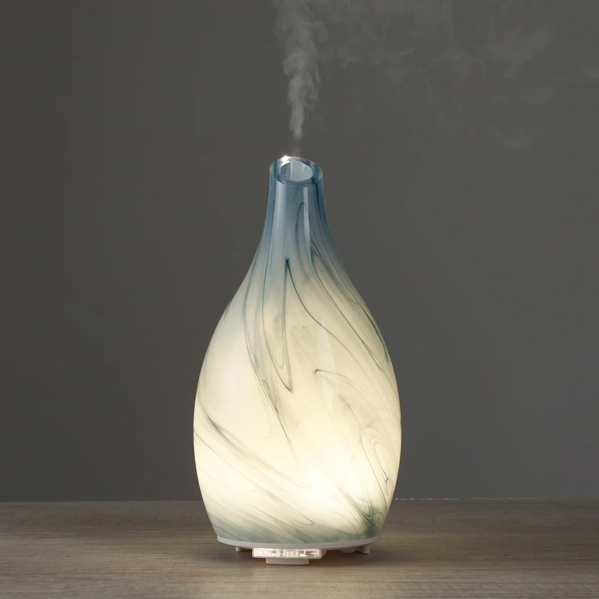 Sand-Blasted Glass Ultrasonic Aromatherapy Diffuser by Sharper Image - Image 6