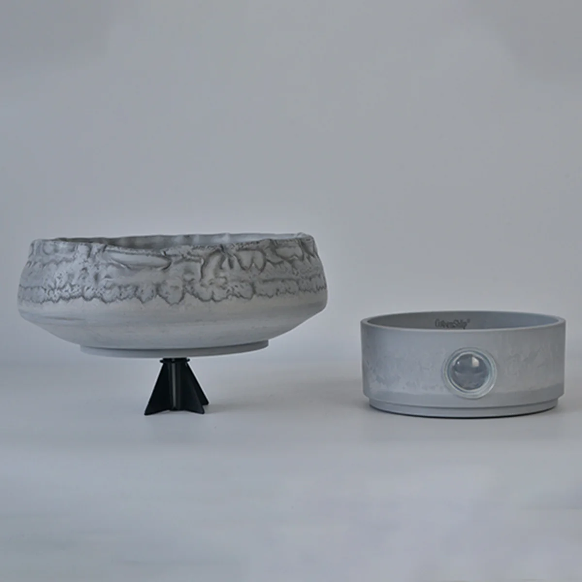 Self-Watering Rock Garden Pot System for Indoor Plants (Set of 3) - Image 6