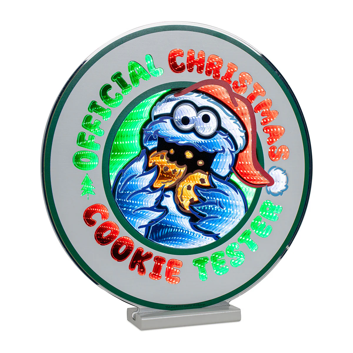 Sesame Street Cookie Tester LED Infinity Sign - Image 2