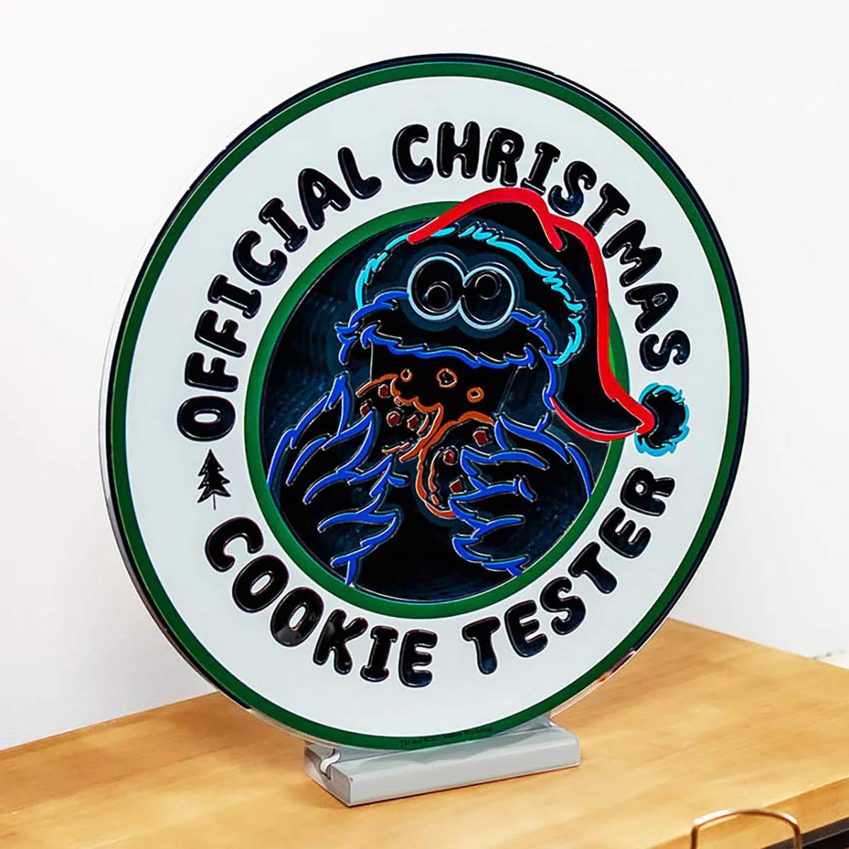 Sesame Street Cookie Tester LED Infinity Sign - Image 3