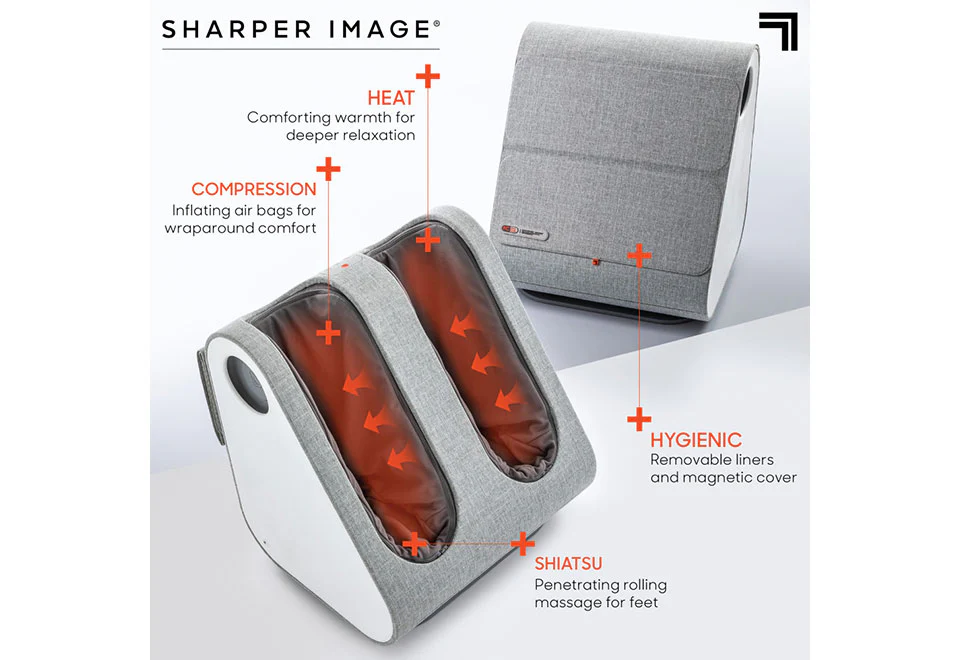 Shiatsu Foot and Calf Massager by Sharper Image - Image 3