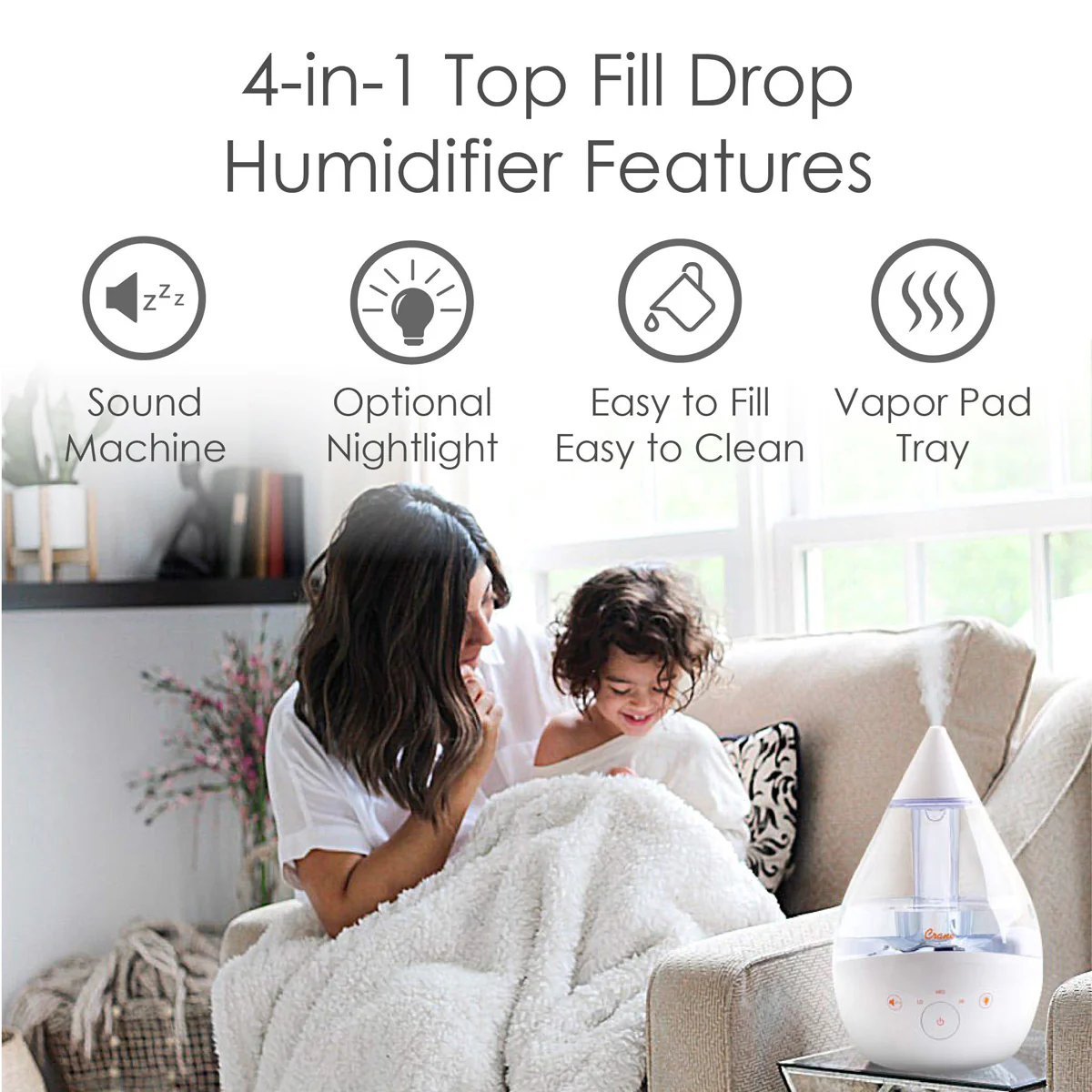 Sleep Humidifier with Soothing Sounds - Image 6