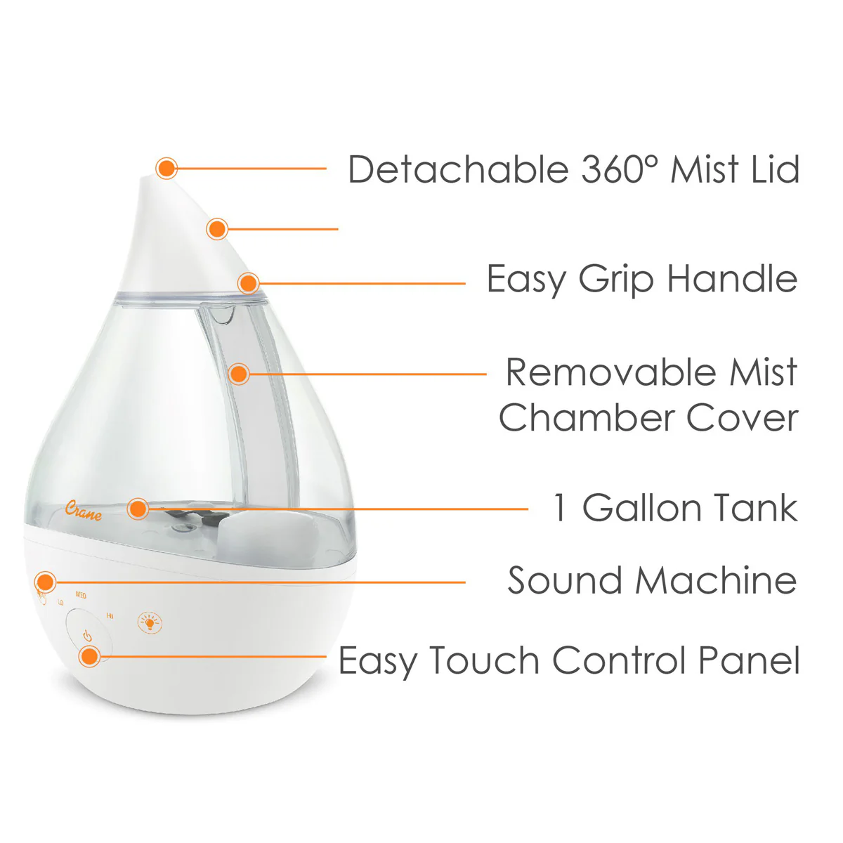 Sleep Humidifier with Soothing Sounds - Image 7
