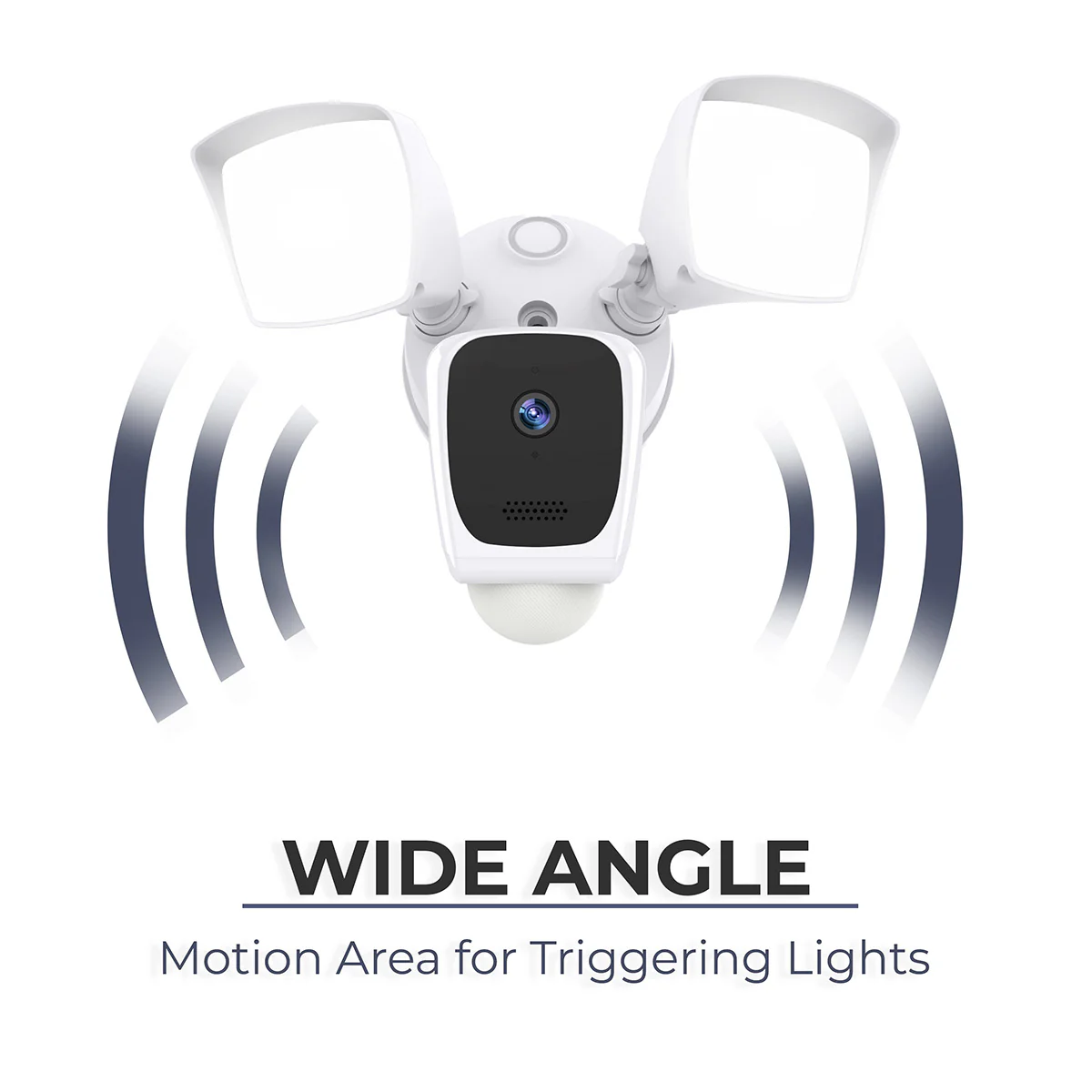 Smart Wi-Fi Floodlight Security Camera - Image 3
