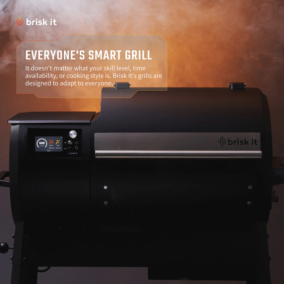Smart Wood Pellet Smoker Grill - Image 3