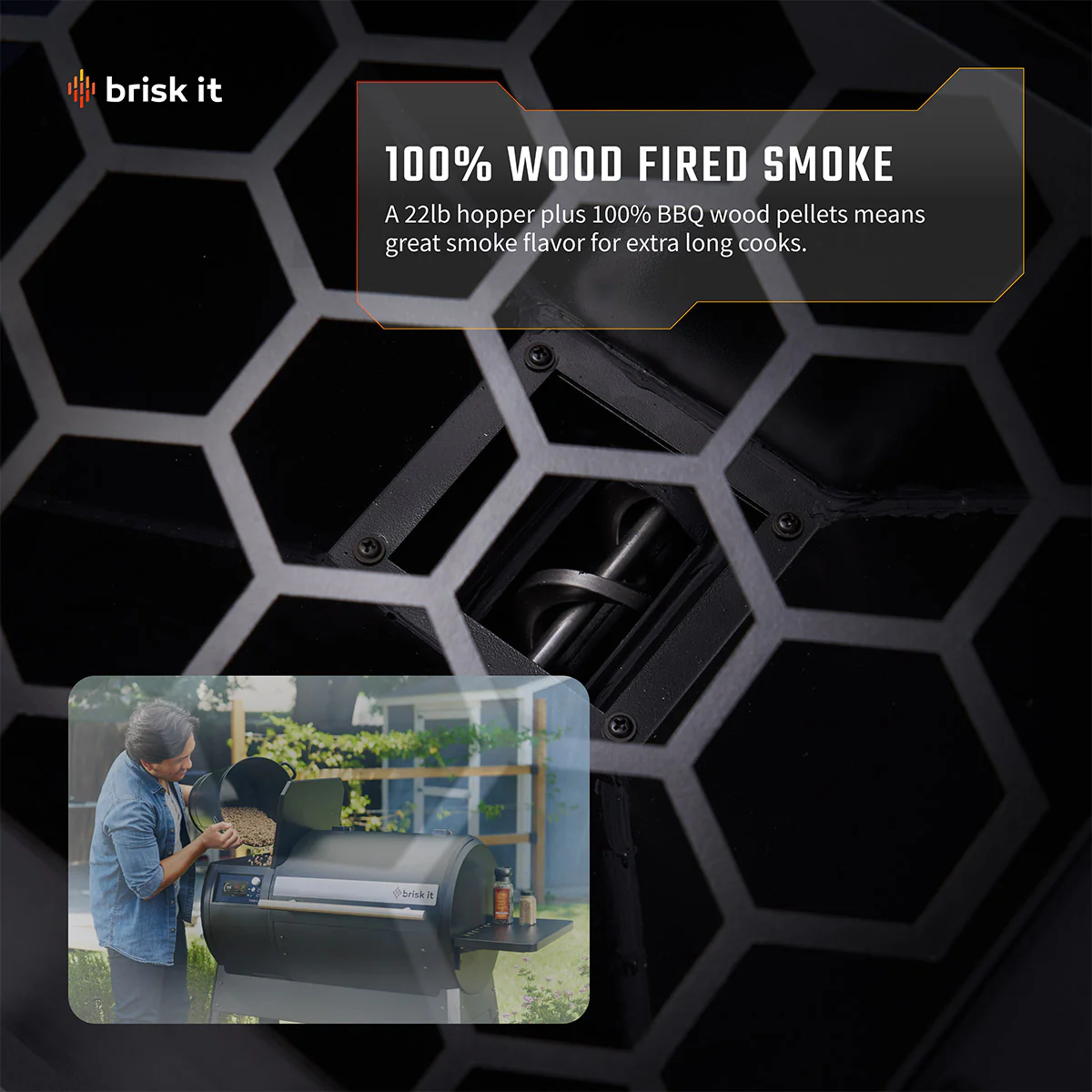 Smart Wood Pellet Smoker Grill - Image 6