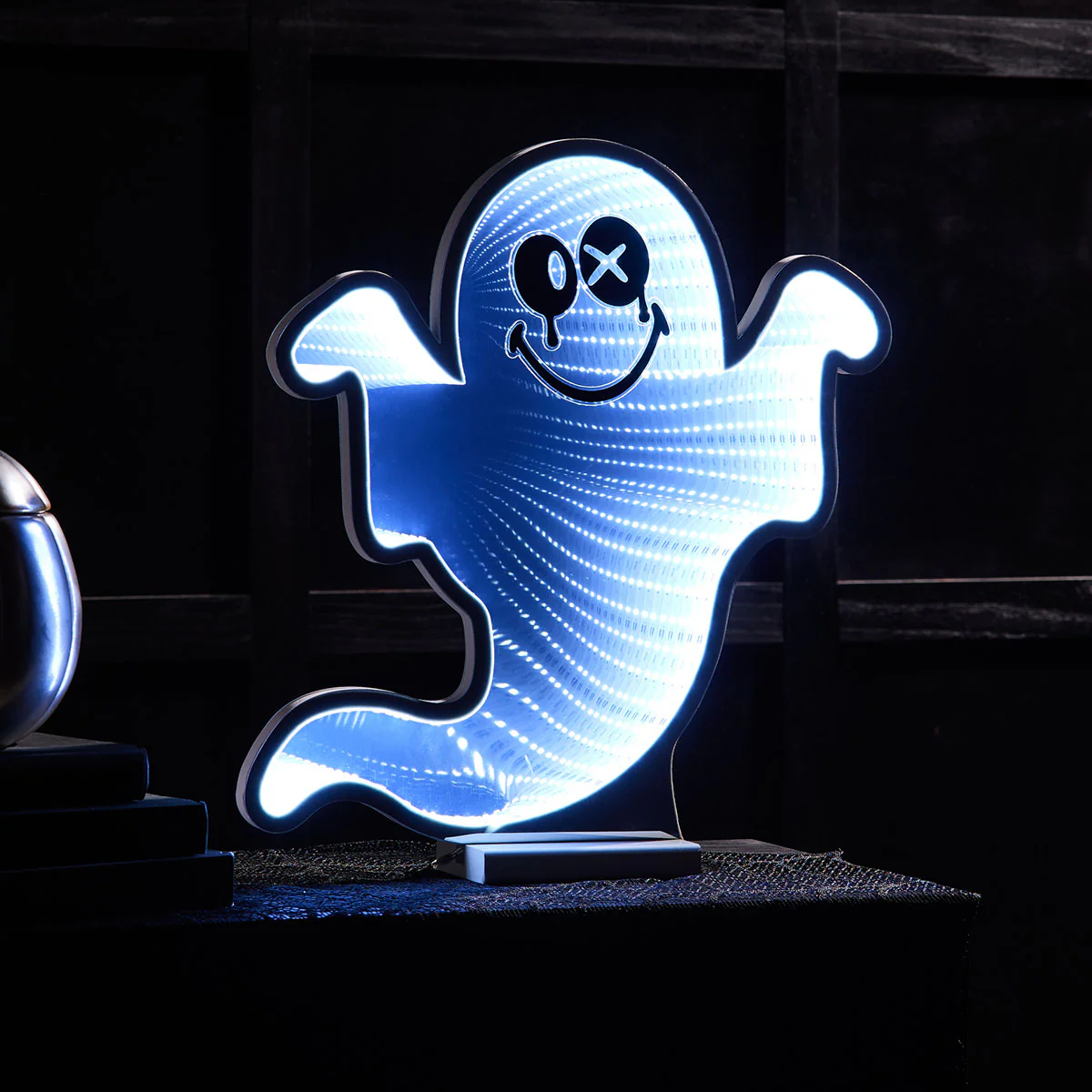 SmileyWorld Ghost LED Infinity Light - Image 4
