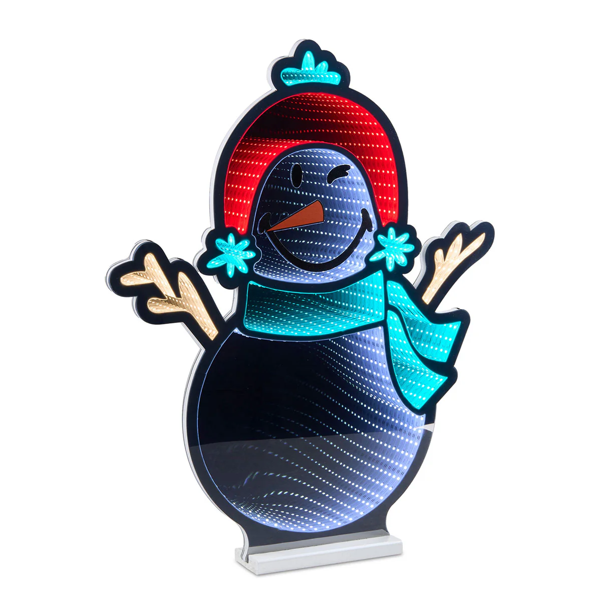 SmileyWorld Snowman LED Infinity Light - Image 2