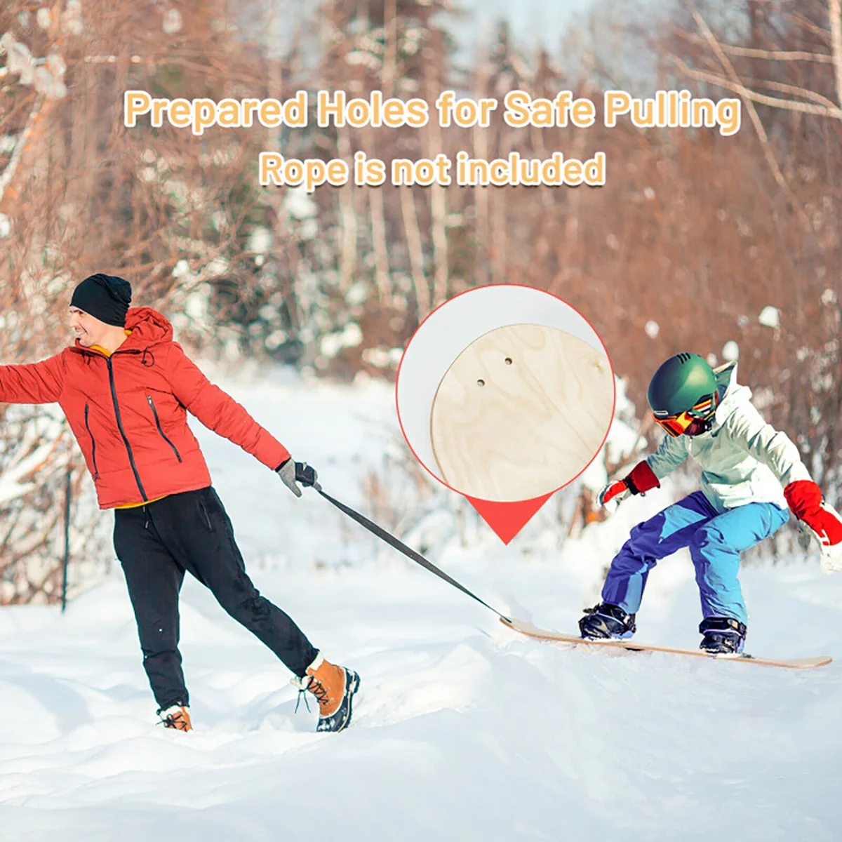 Snowboarding Sledding Ski Board - Image 5