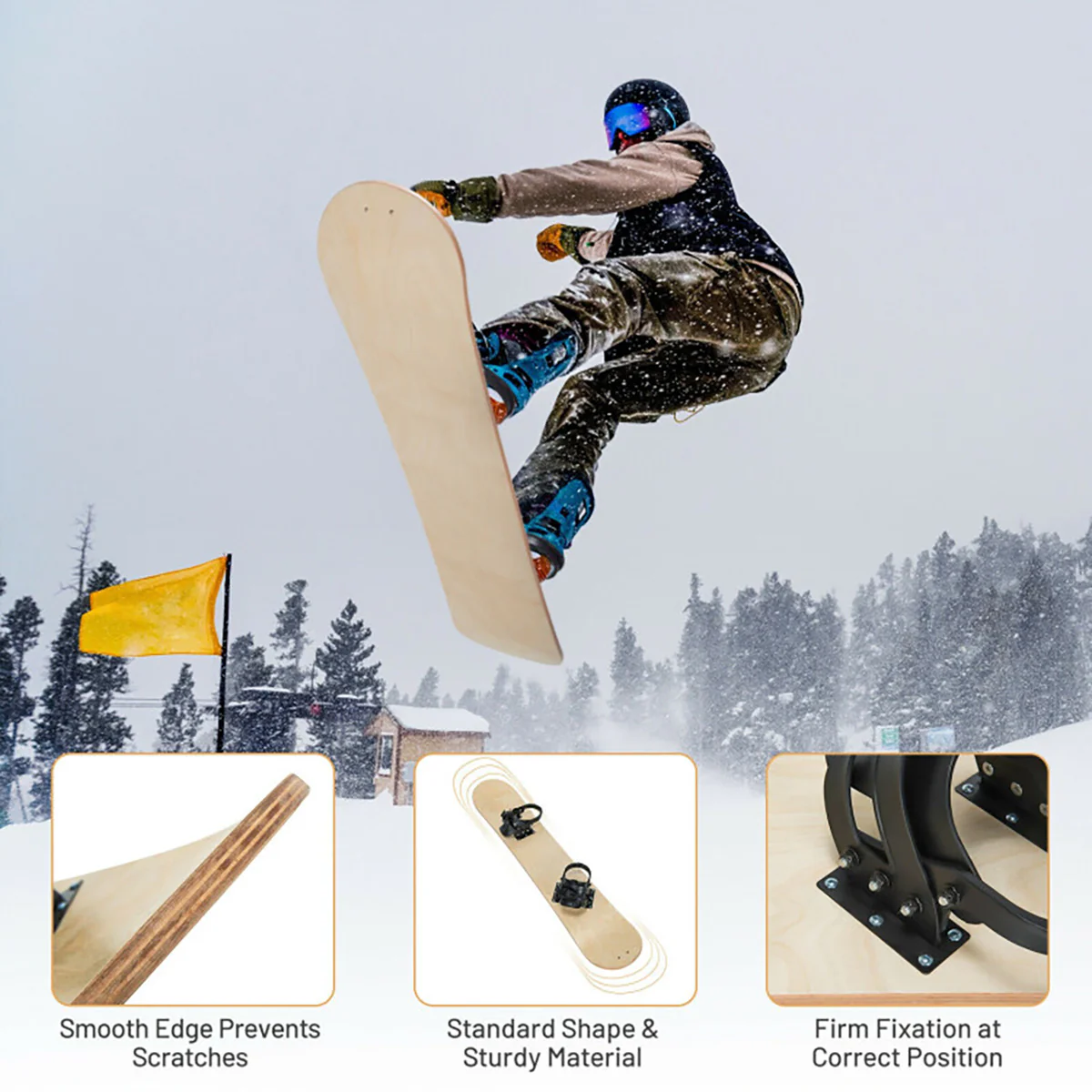 Snowboarding Sledding Ski Board - Image 6