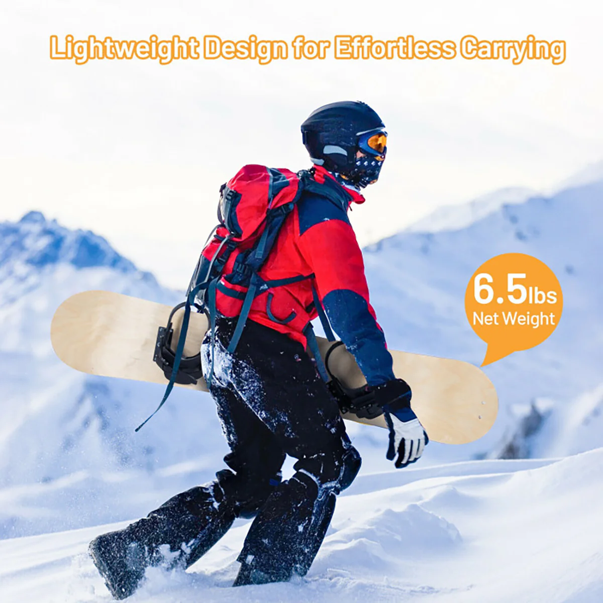 Snowboarding Sledding Ski Board - Image 8