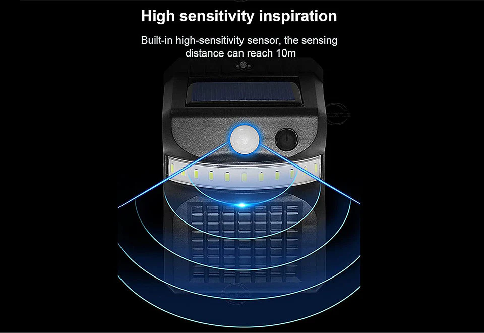 Solar Bug Zapper Motion Sensor Lights - Image 4