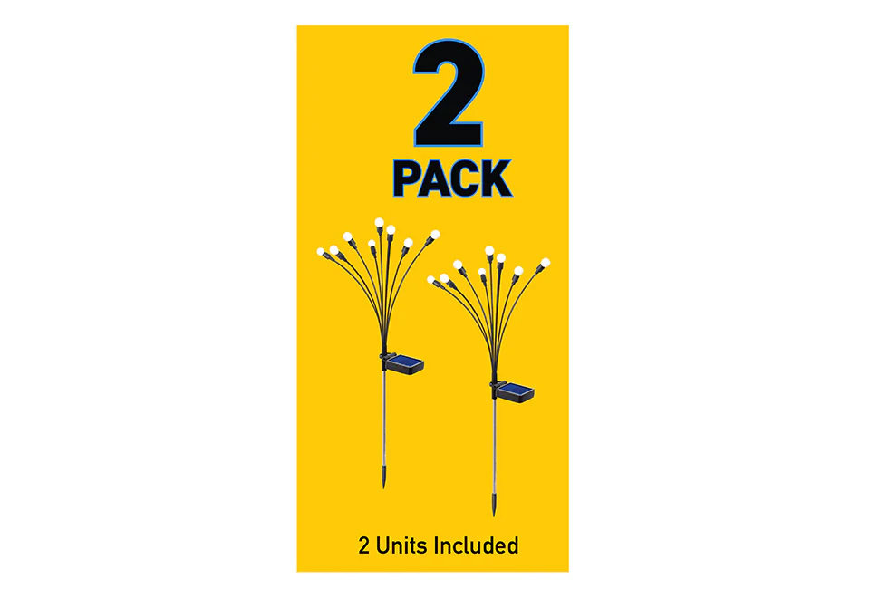 Solar Powered Firefly Garden Lights (Set of 2) - Image 3