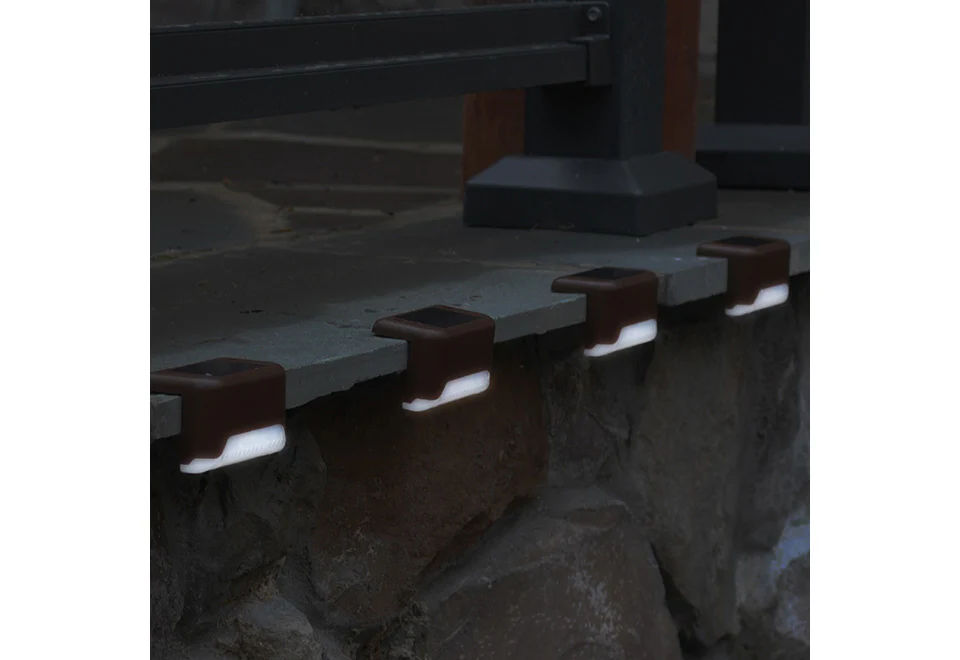 Solar Powered LED Deck Lights (Set of 4) - Image 10