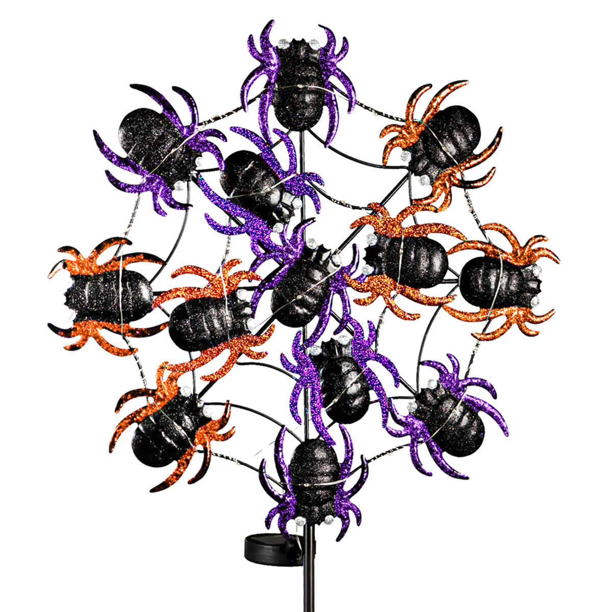 Solar Powered Spider Garden Stake - Image 3
