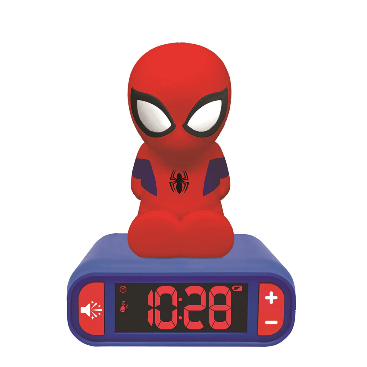 Spiderman Digital Alarm Clock with Nightlight - Image 2