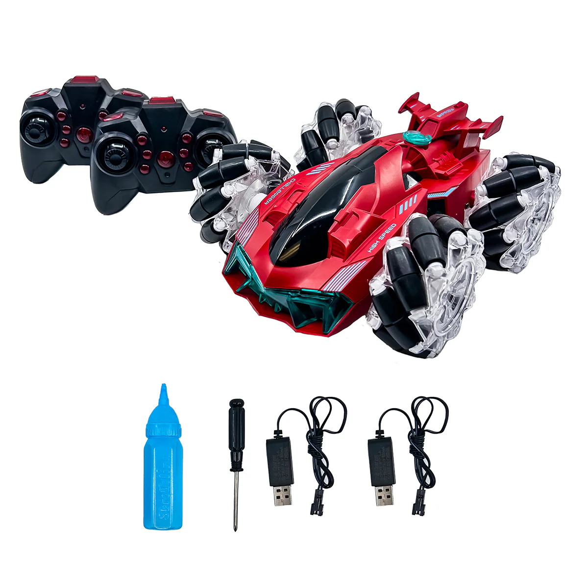 Split Shift 2-In-1 RC Stunt Car - Image 6