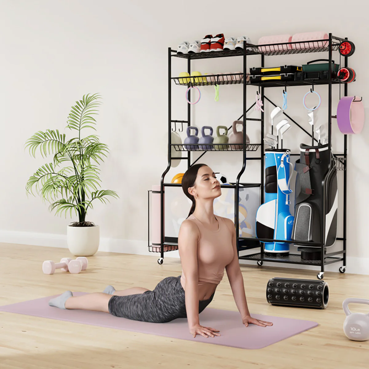 Sports Equipment Garage Organizer - Image 10