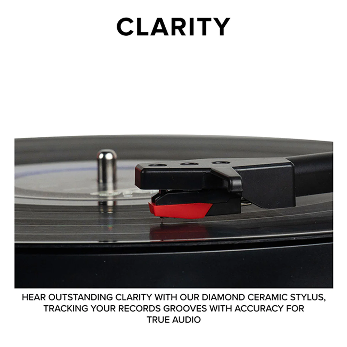 Stereo Turntable System with Speakers - Image 10