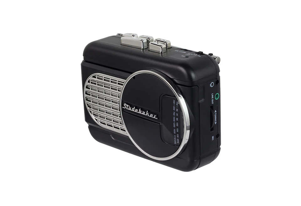 Studebaker Personal Cassette Player with Built-in Speaker - Image 4