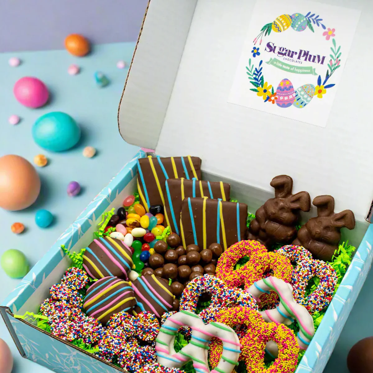 Sugar Plum Happy Easter Chocolate and Candy Collection - Image 5