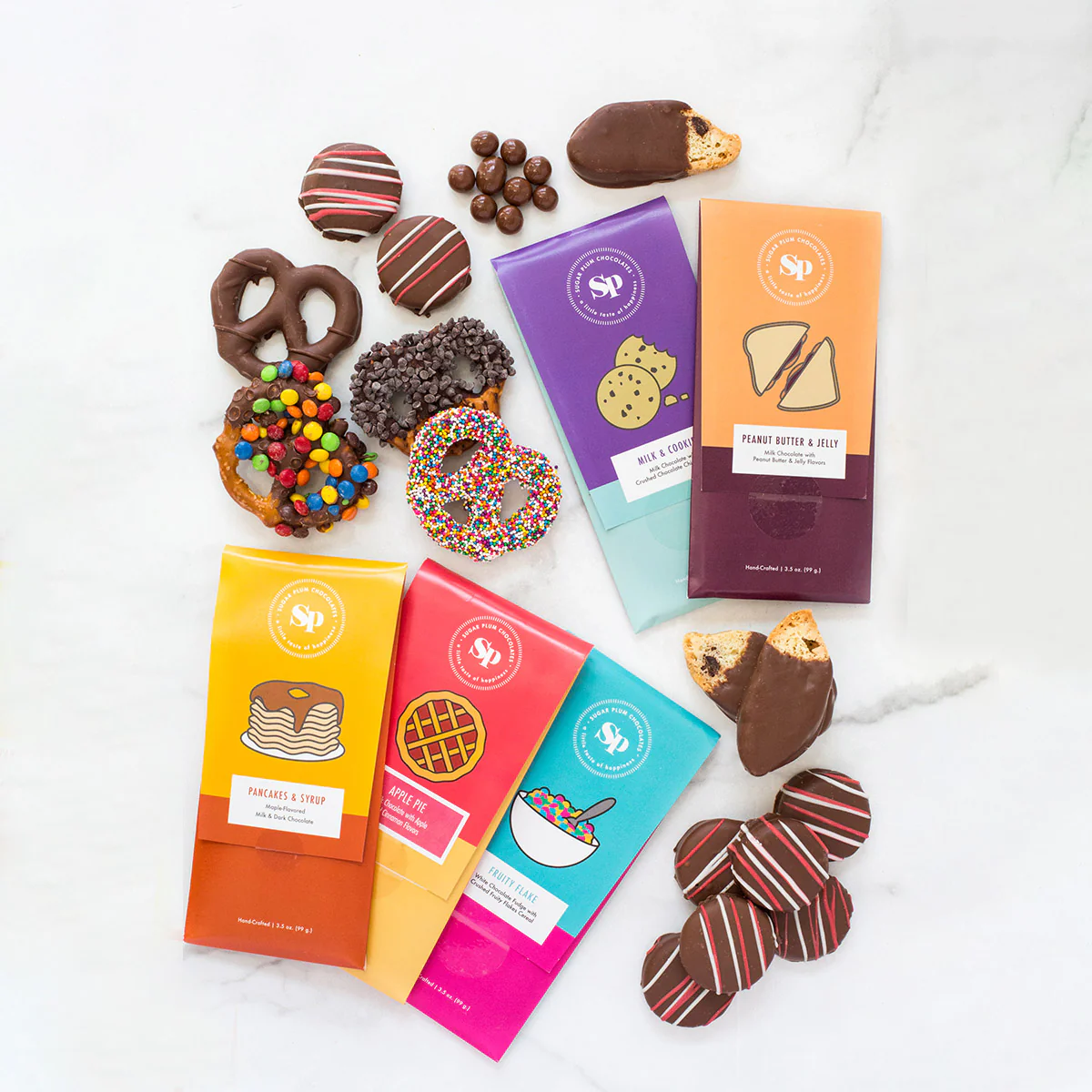 Sugar Plum Nostalgic Chocolate Bar Gift Box - Image 5
