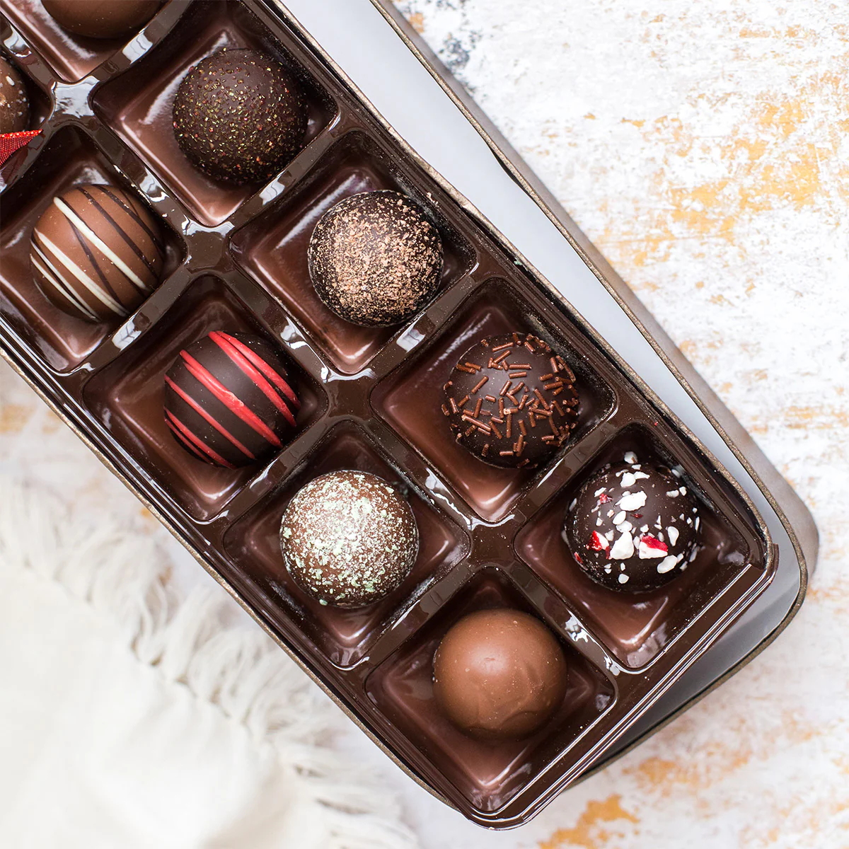 Sugar Plum Wine Truffle Box - Image 2