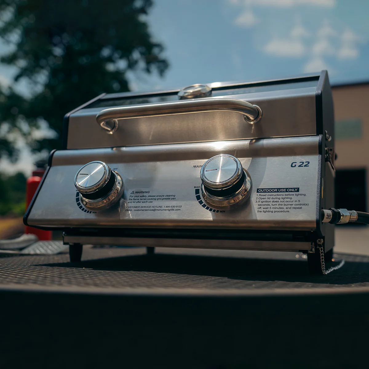 Tabletop Propane Gas Grill - Image 2
