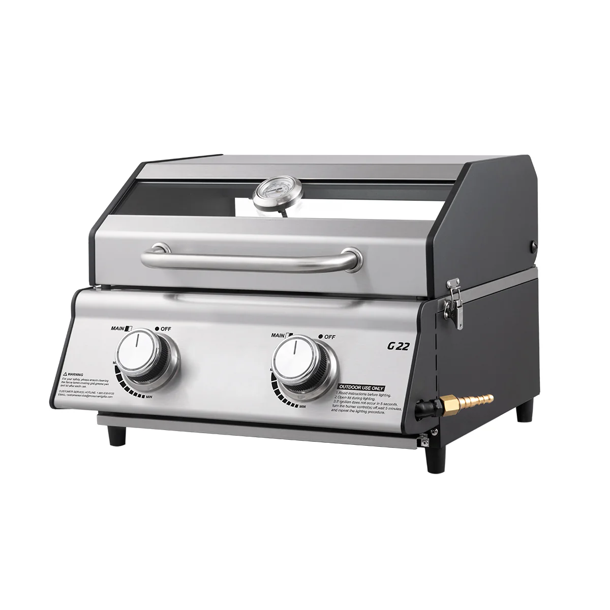 Tabletop Propane Gas Grill - Image 3