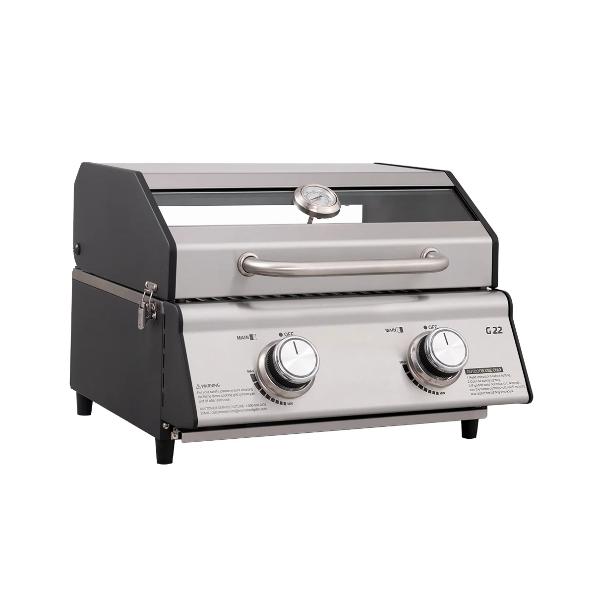 Tabletop Propane Gas Grill - Image 4