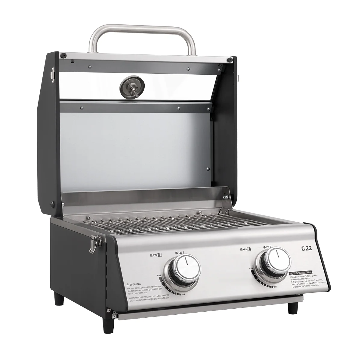 Tabletop Propane Gas Grill - Image 8